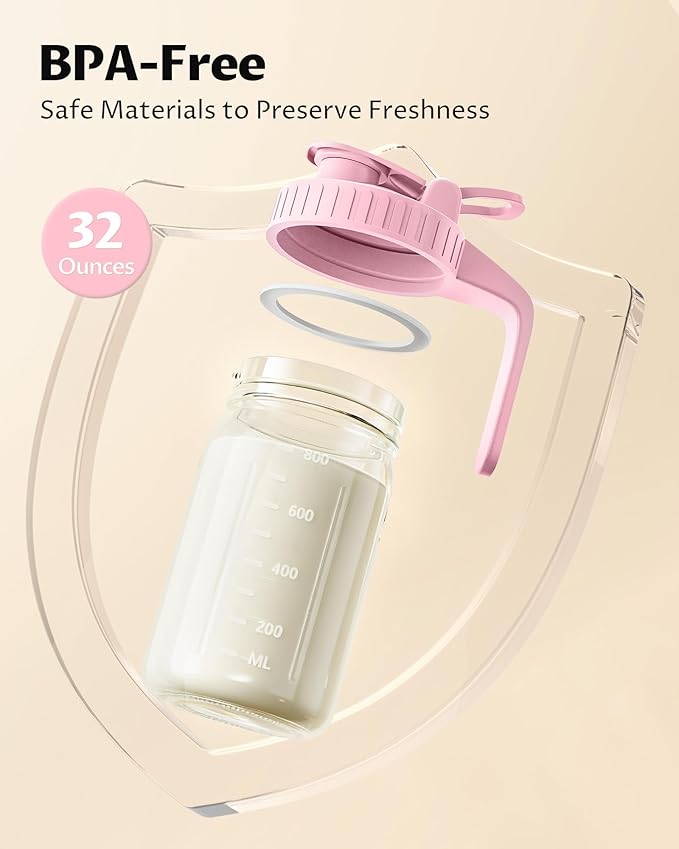 2-Pack 32oz Breast Milk Pitcher