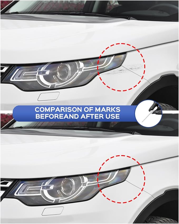 Santorini Black(820/PAB/1AG) Touch Up Paint Compatible with Land Rover Exact Match Chips and Nicks Touch Up