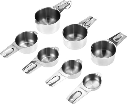 QWORK Stainless Steel Measuring Cups
