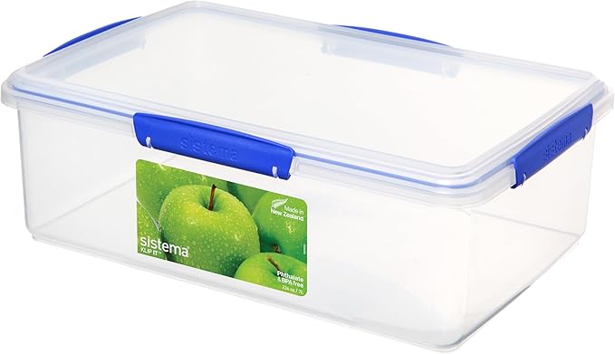 Sistema KLIP IT Large 7L Food Storage Container, Airtight & Stackable,