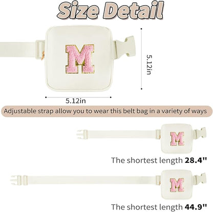 Birthday Gifts for 2 3 4 5 6 7 8 9 10 11 Year Old Girls - Mini Fanny Pack Cute Crossbody Bag Belt Bag Trendy Stuff,Graduation Gifts for Girls Teens Kids Daughter Sister Her - Cream,M
