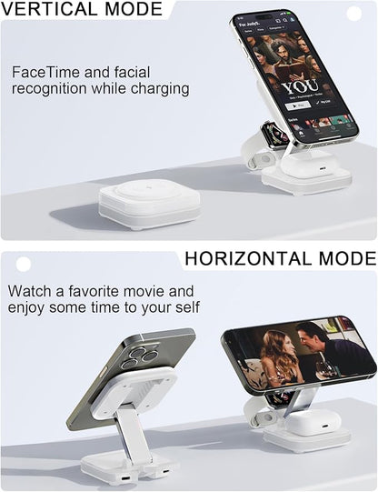 5-in-1 Magnetic Wireless Charging Stand