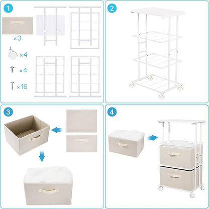 MAX Houser Dresser Tower with 3 Drawers