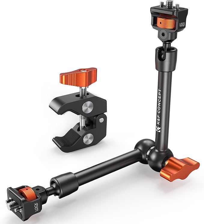 K&F CONCEPT 11" Magic Arm Clamp Kit