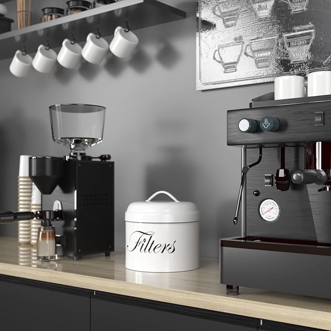 Coffee Filter Holder, Basket Storage Container