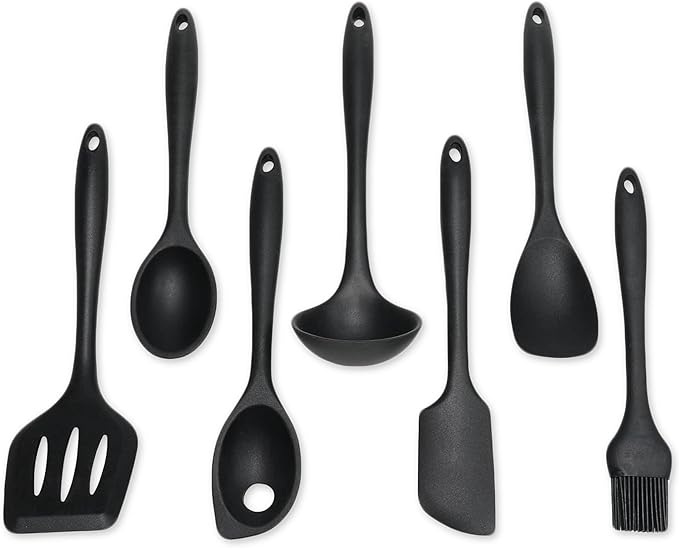 Chef Craft - Premium Silicone Kitchen Tools and Utensils Set, Non-Scratch