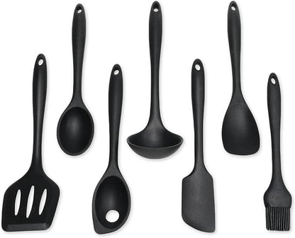 Chef Craft - Premium Silicone Kitchen Tools and Utensils Set, Non-Scratch