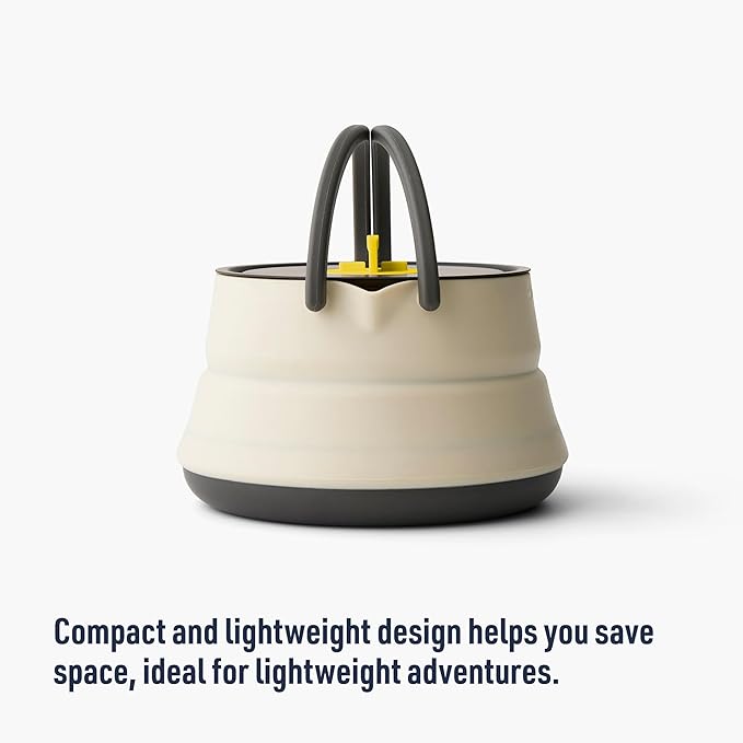 Sea to Summit Frontier Ultralight Collapsible Camping Kettle, 1.1 Liter