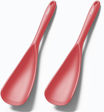 Silicone Spatula Spoon, Seamless Design, Safe