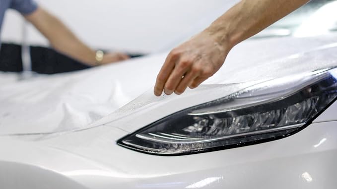 Avery Paint Protection Film | Gloss Supreme Defense Series PPF | 12in x 8ft (8 Sq/ft) | w/Free Instawraps Pro-Wrapping Glove