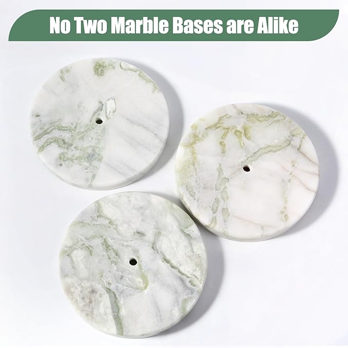 Koville Genuine Marble Paper Towel Holder Countertop,