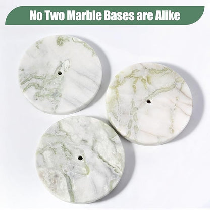 Koville Genuine Marble Paper Towel Holder Countertop,