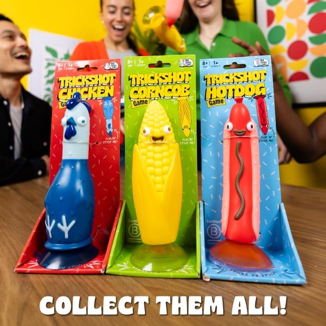 Big Potato Chicken vs Hotdog: Funniest Party Game You'll Ever Play | Flippin' Fun for Family, Adults and Kids - Perfect Halloween Game | Bonus Content Included