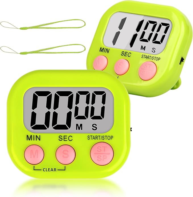 ZILLEEN Classroom Timer for Kids Teachers 2 Pack Digital Tmers