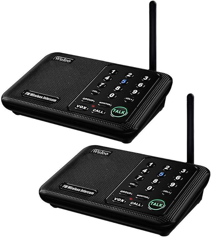Wuloo Intercoms Wireless for Home 1 Mile Range 10