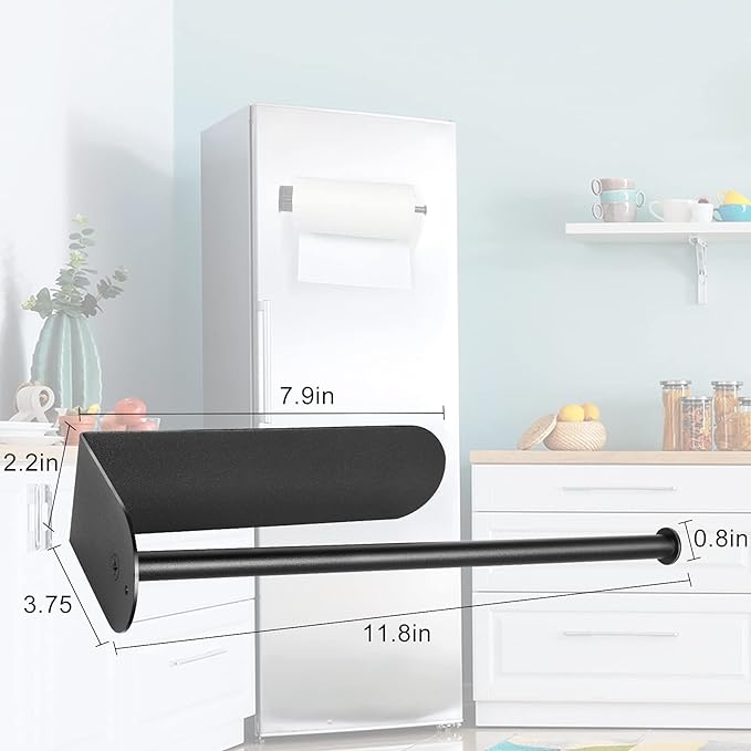 Kitchen Magnetic Stainless Steel Paper Towel Holder