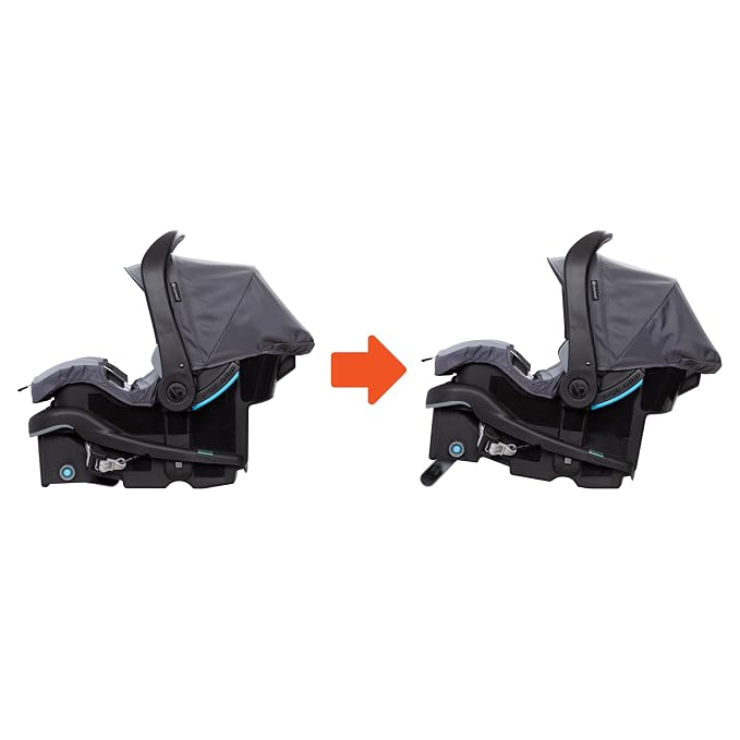 Baby Trend EZ-Lift™ PRO Infant Car Seat, Dash Grey – Lightweight Premium Carry, Plush Infant Cushioning, Adjustable Harness Support