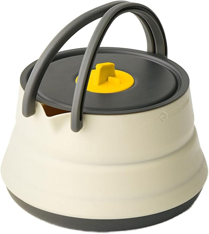 Sea to Summit Frontier Ultralight Collapsible Camping Kettle, 1.1 Liter