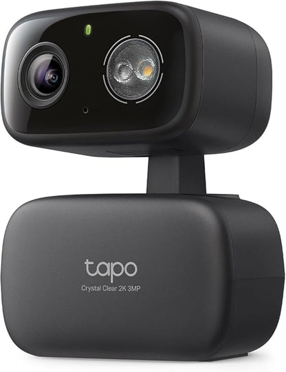 Tapo 2K Indoor/Outdoor Pan/Tilt Wired Security Camera
