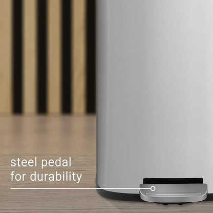 happimess HPM1011A Curtis 8-Gallon Step-Open Trash Can