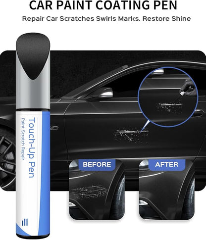 UA/UD/M6373/M6877 Black Ebony Touch Up Paint Compatible with Ford Exact Match–Chips and Nicks Touch Up