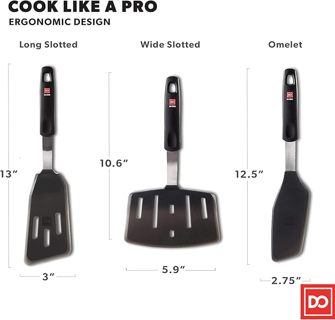 DI ORO Spatulas for Kitchen Use