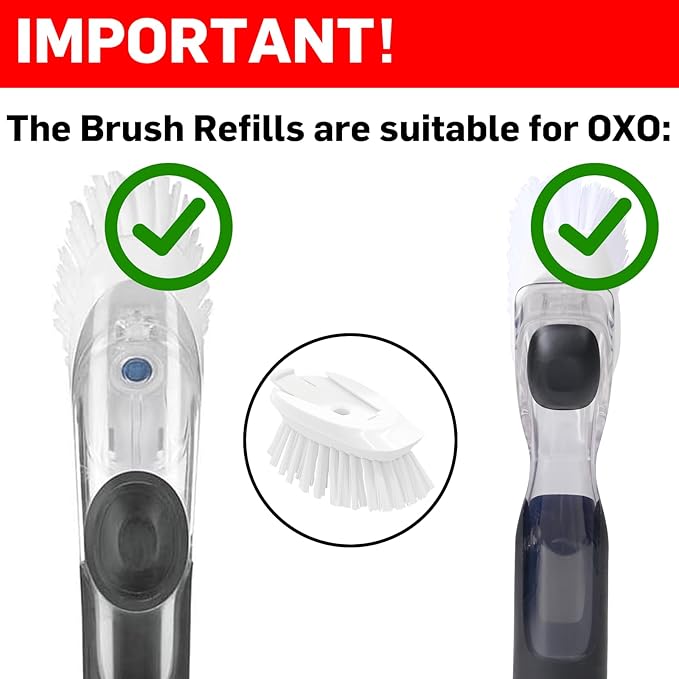 Brush Refills for OXO Dish Brush