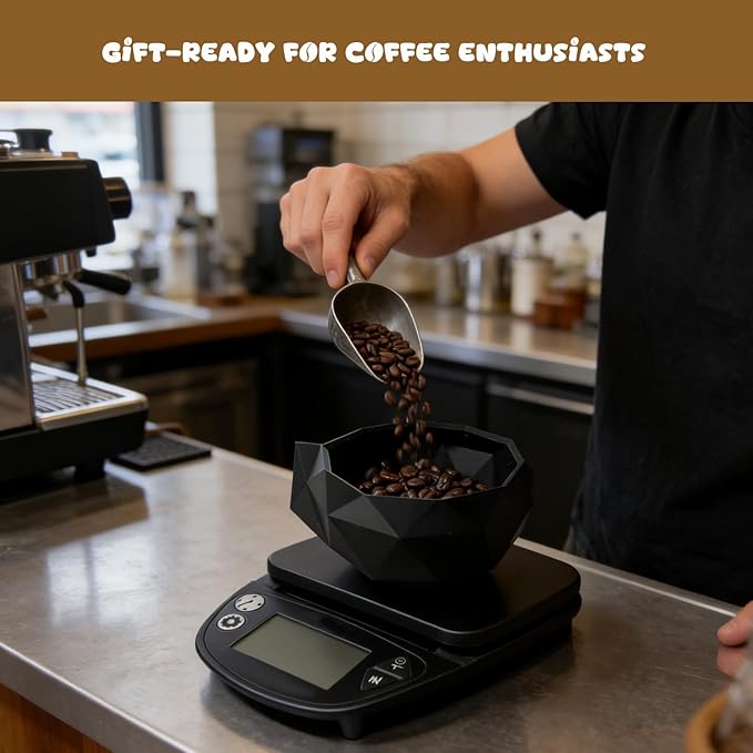 Coffee Bean Dosing Cup and Spray Bottle Set，3D Printed spresso Accessories Kit