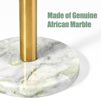 Koville Genuine Marble Paper Towel Holder Countertop,