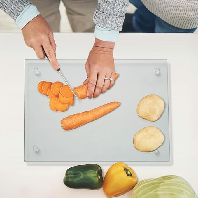 Mymonfif Tempered Glass Cutting Board