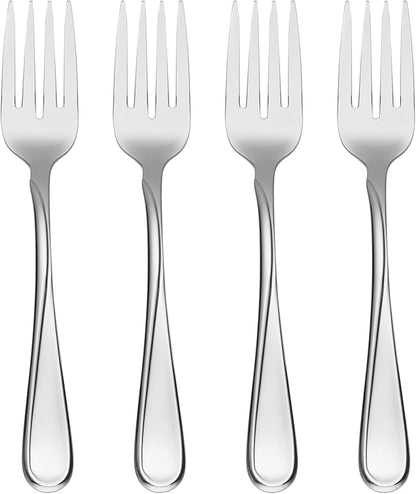 Oneida Flight Everyday Flatware Salad Forks, Set of 4