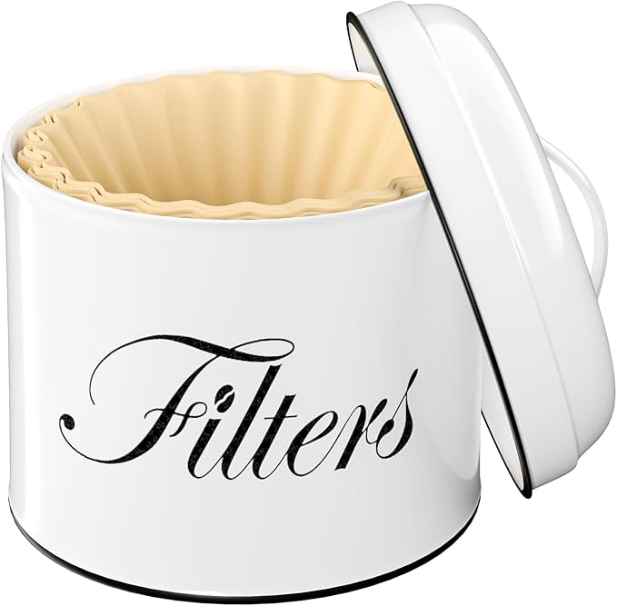 Coffee Filter Holder, Basket Storage Container