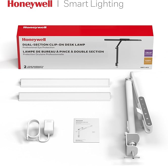 Honeywell LED Desk Lamp with Clamp