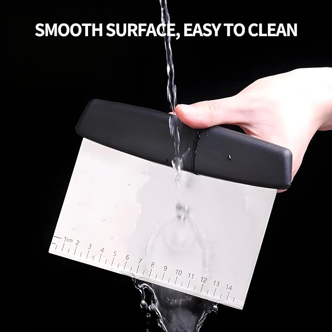 Bench Scraper Cutter, Pastry Scraper