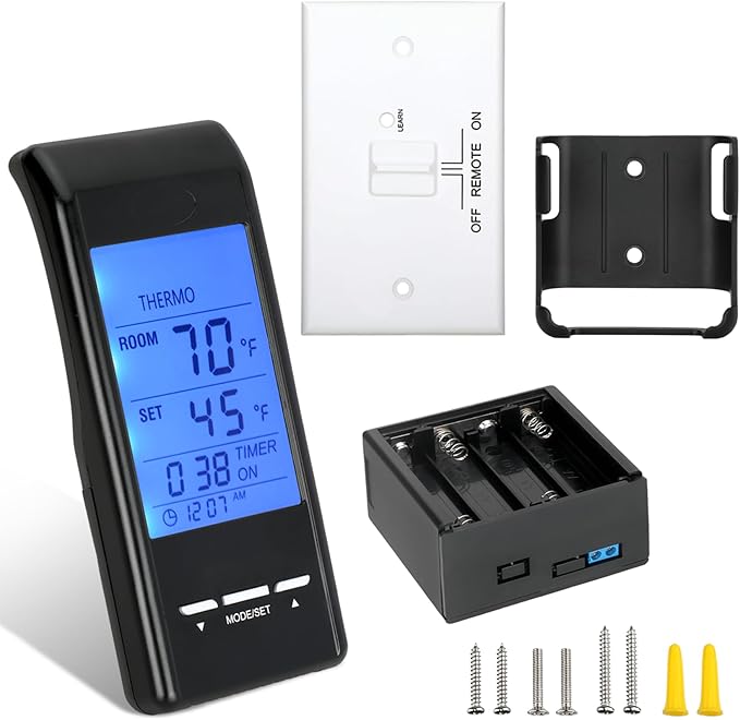 Universal Smart Fireplace Remote Control, Fit