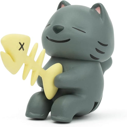 Tea Mates - 1pc Cute Fishing Cat - Tea Bag Holder and String Rest - Tea
