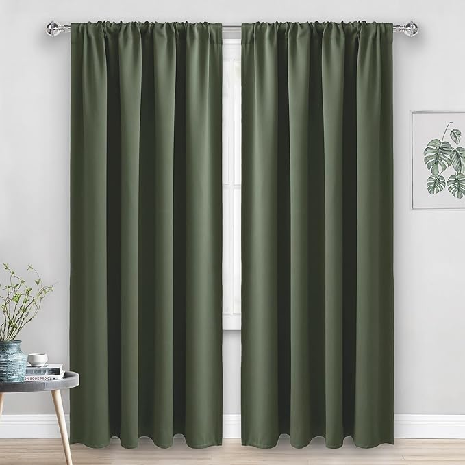 JIUZHEN Christmas Blackout Curtains