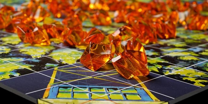 Runaway Parade Games Fire Tower Board Game Deluxe Edition- Fight Fire with Fire in This Fast-paced, Competitive Strategy Game | Easy to Learn | 10+ | 15-30 min