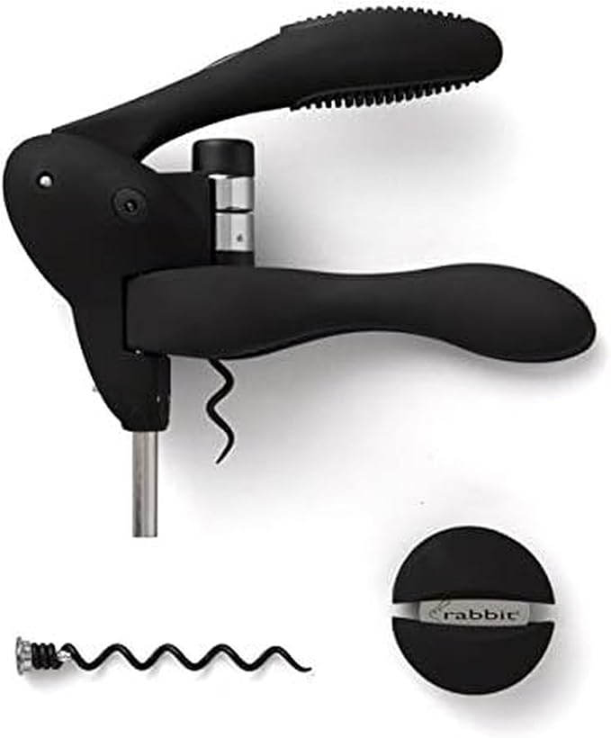 Rabbit W6004N Original Lever Corkscrew Wine Opener