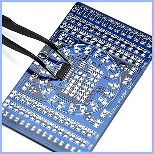 Gikfun Soldering Practice DIY Kit, SMD SMT Welding Practice Soldering Skill Training Board EK7026