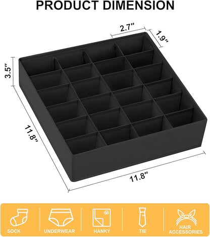 Joyoldelf Sock Organizer Drawer Organizer