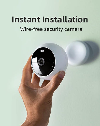 Noorio B211 Security Camera Indoor Outdoor Wireless 2K+ Bluetooth Camera