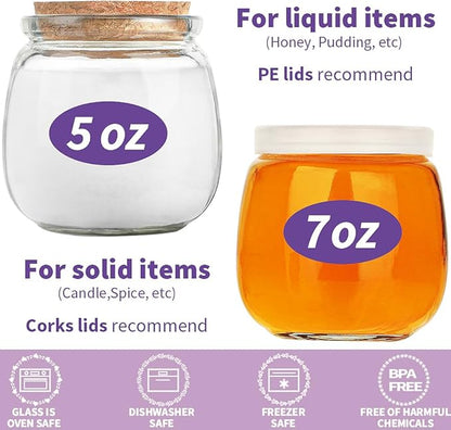 Syntic 40 Pack Small Glass Jars