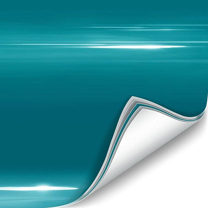 ColorFusion PPF by VViViD, Gloss Miami Lagoon Blue Dry Apply PPF Vinyl Car Wrap Roll 10ft x 5ft