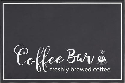 Findosom 12"x 20" Dish Drying Mat, Super Absorbent & Cuttable Coffee Mat