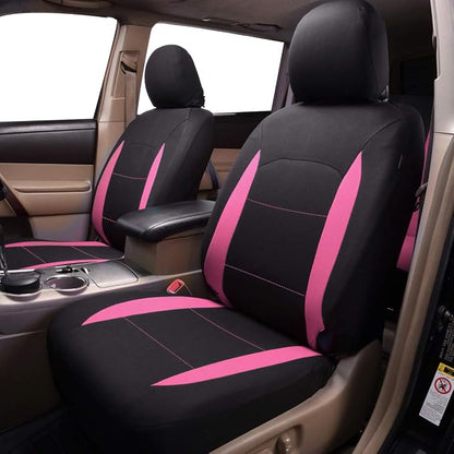Flying Banner Car Seat Covers Front Seats Rear Bench Polyester car seat Protectors Easy installations Rear Bench Split Classic Man Lady Truck