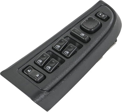 DICMIC Front Driver Side Master Power Window Switch and Door Lock & Black Bezel
