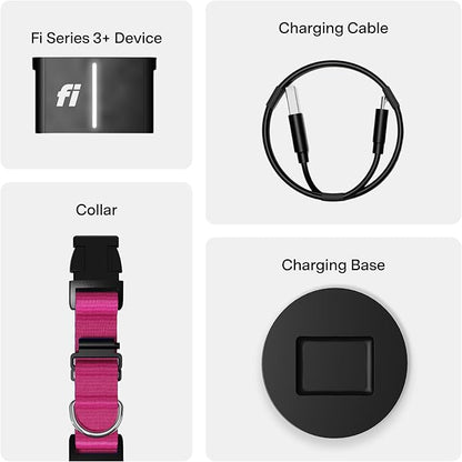 New Fi Series 3+ Smart Dog Tracker Collar GPS Tracker