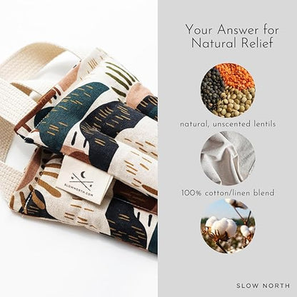 Slow North Hot & Cold Neck Shoulder Wrap: Natural Relief from Shoulder and Neck
