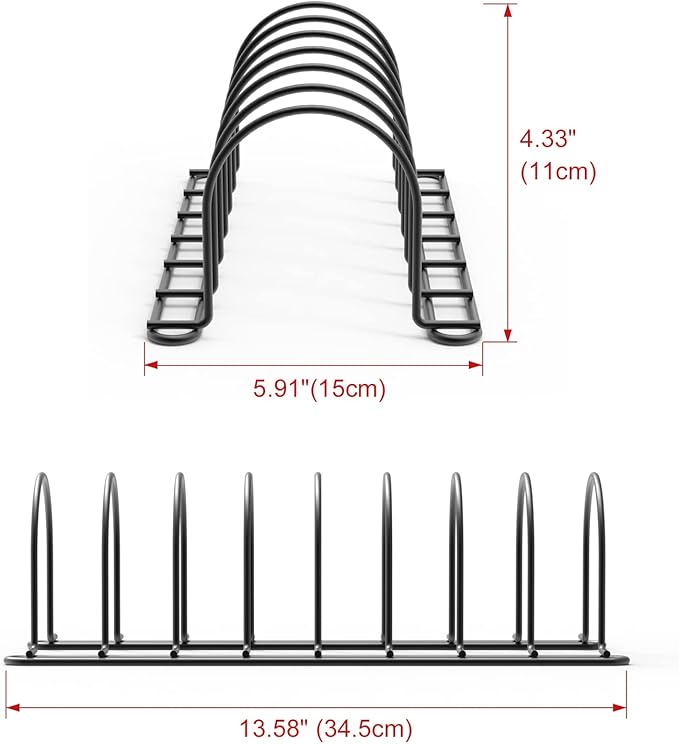 JAQ Baking Sheets Organizer, 13.5" Kitchenware Dividers Holder
